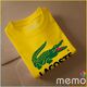 memo ygn lacoste unisex Printing T-shirt DTF Quality sticker Printing-Yellow (Small)