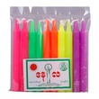 Sun&Moon Color Twiss Candle 4.5IN 10PCS