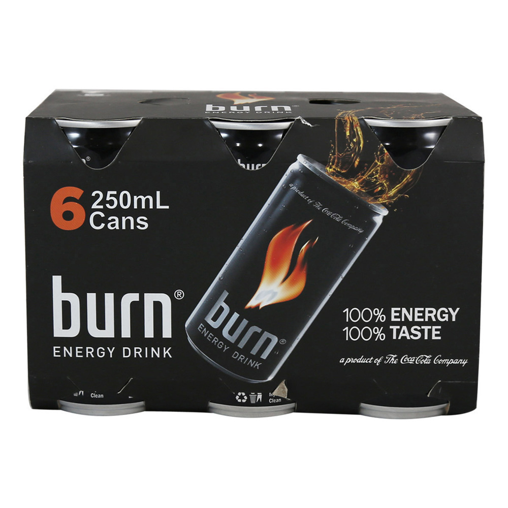 Burn Energy Drink 6x250ML