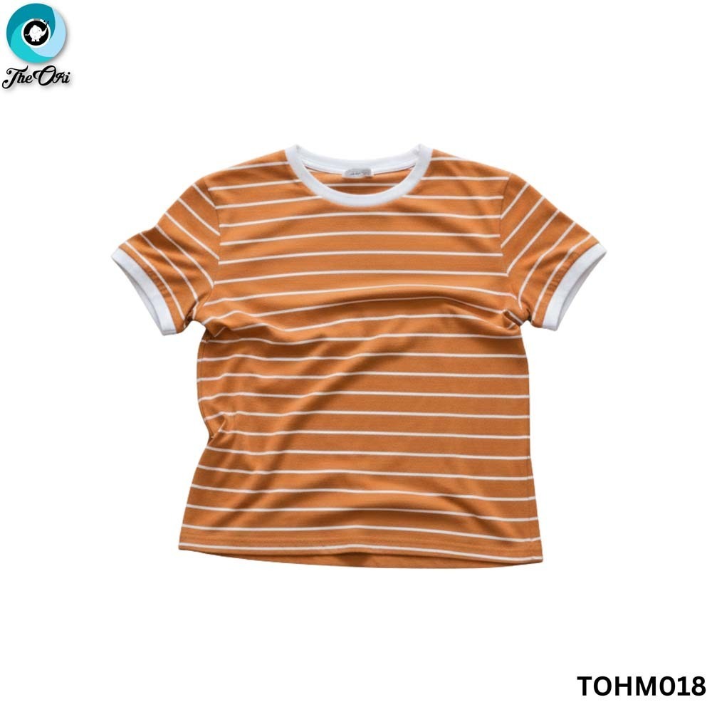 The Ori Women Top TOHM018 Orange Large