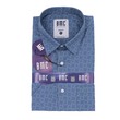 BMC Men Slimfit Shirt Short Sleeve 2330071 Gray XL