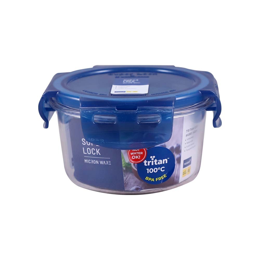 Super Lock Tritan Round Food Container 0.4LTR No.6881