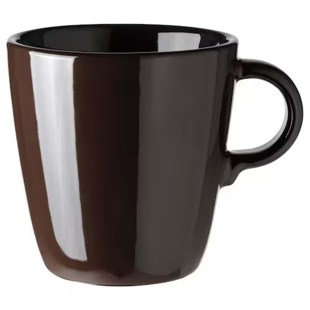 Ikea Färgklar Mug, Glossy Brown, 37 Cl Glossy 804.854.42