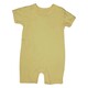 Te Te & Ta Ta Short Romper Short Sleeves Yellow 3-6 Months (2Pcs/1Set) KRP-S102