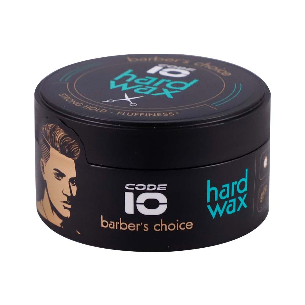 Code 10 Barber's Choice Strong Hold Hair Styling Hard Wax 70G