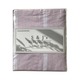 S&J Single Bed Sheet White stripe on pink SJ-02-26