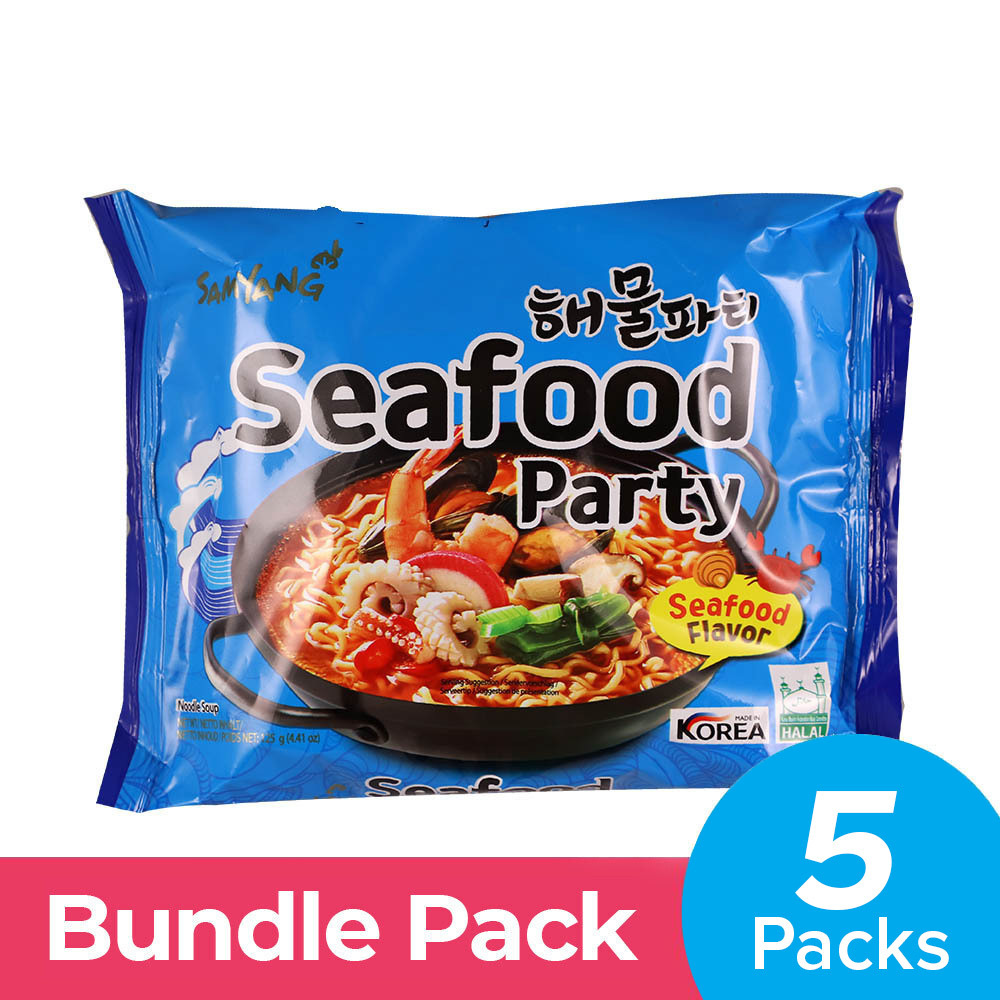 Samyang Instant Noodle Seafood 125Gx5PCS