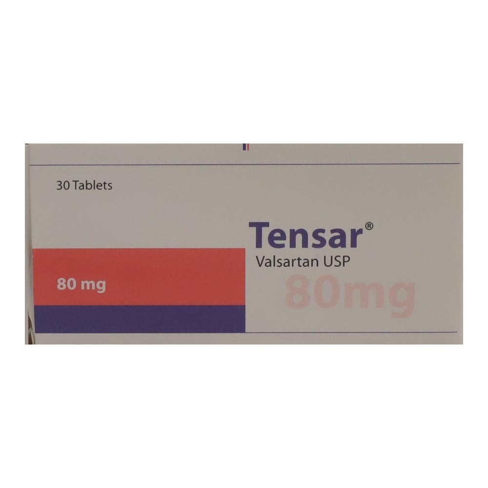 Tensar Valsartan 80MG 6Tablets 1X5