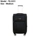 Trend Luggage Black (Nylon) TG2231 24IN