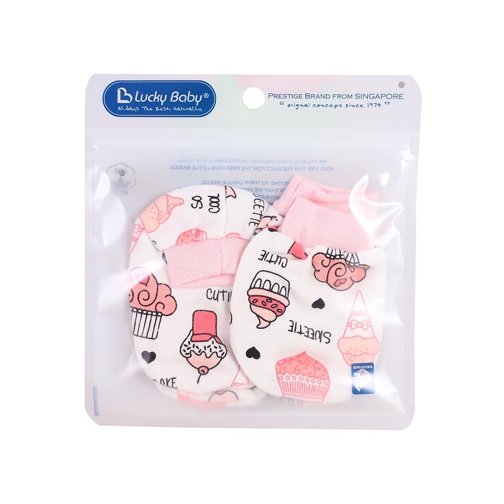 Lucky Baby Newborn Mitten&Bootees Set No.910139 G