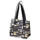 Ikea Fladdrig Lunch Bag, Patterned Grey, 25X16X27 CM 104.972.26
