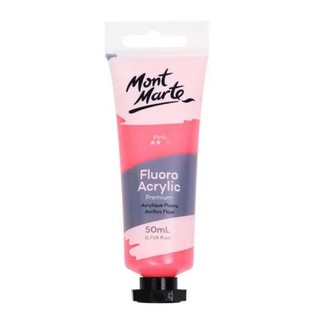 MM Fluro Acrylic Paint 50ML-Pink