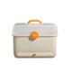 Milk Bottle Storage Box White