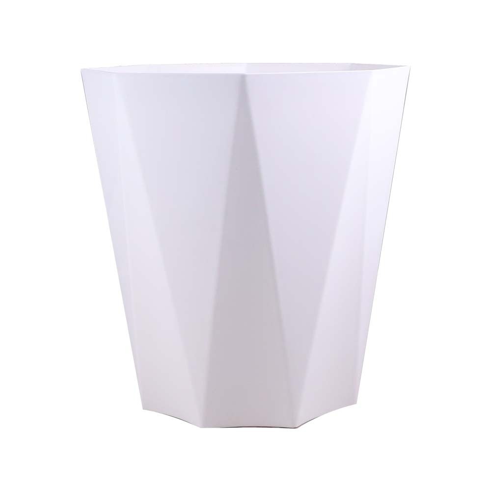 Plastic Flower Pot 22X16.2X24.2CM No.220 (White)