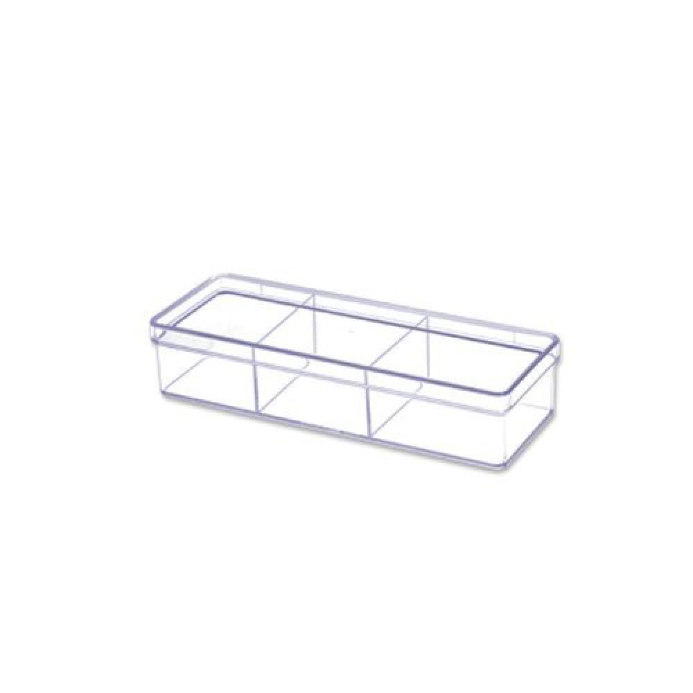 Box Box Transparent Box 3 Dividers BB6243