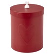 Ikea Vinterfint Tin With Lid, Dark Red 805.304.92