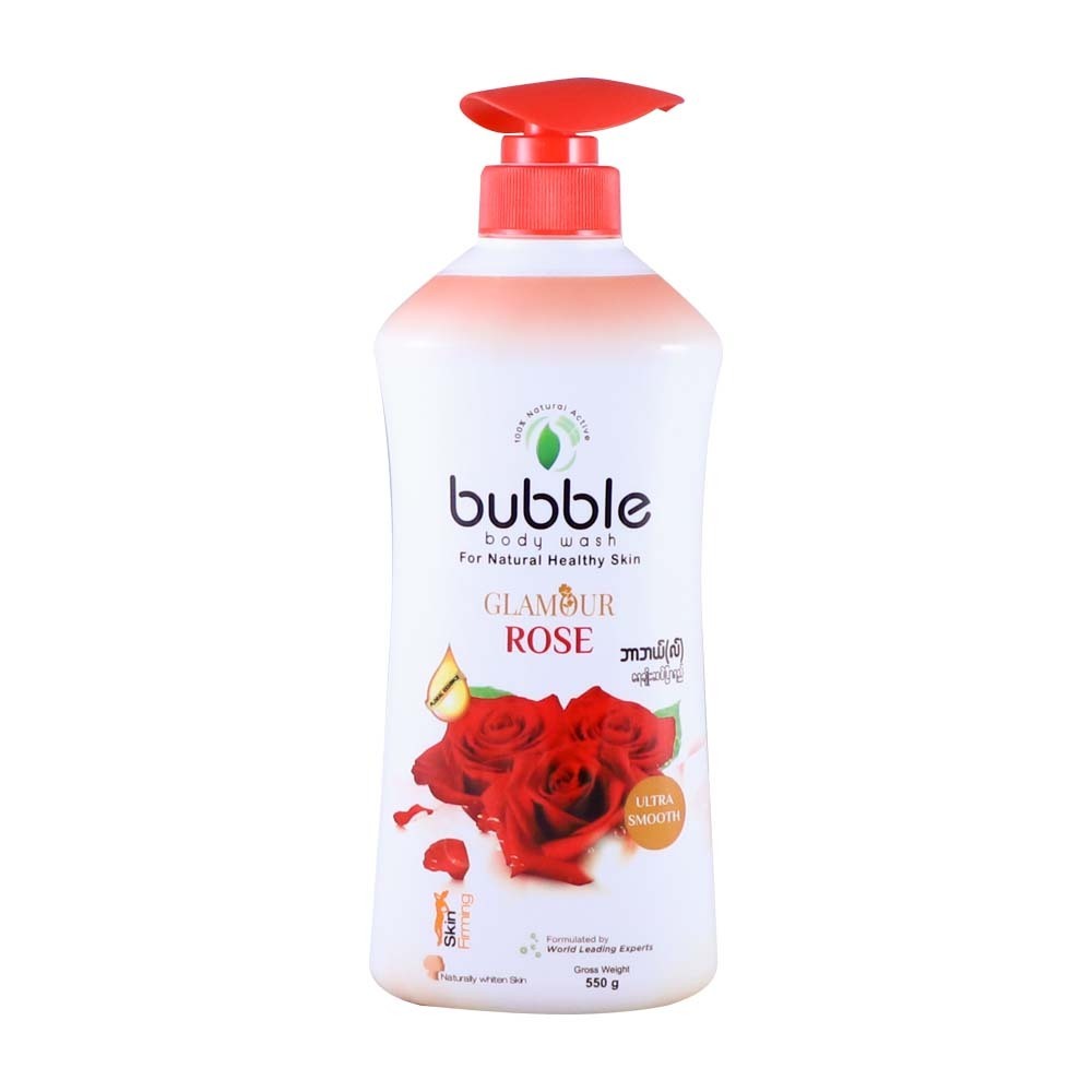 Bubble Body Wash Ultra Smooth Rose 550G