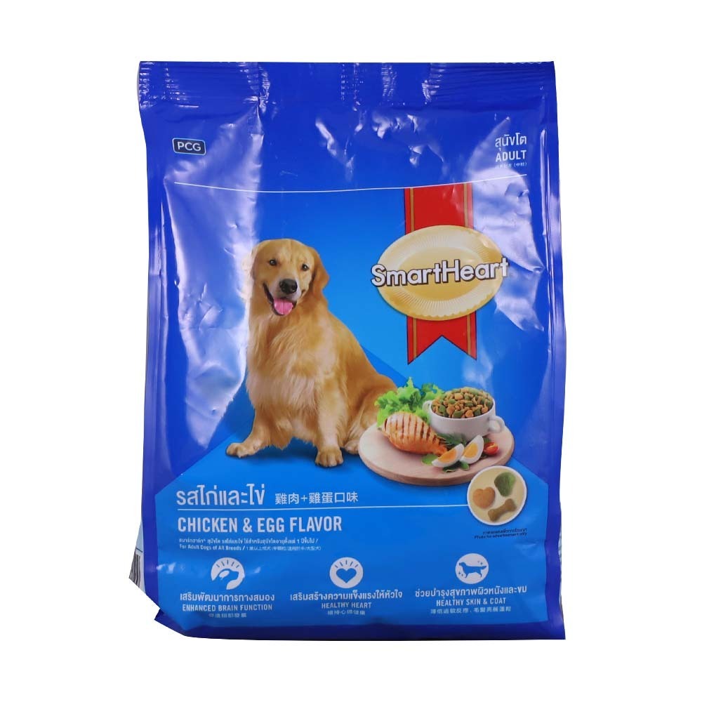 Smartheart Dog Food Adult Chicken & Egg 500G