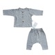 TC1026M Tiny Cozy Baby Comfy Set Dark Grey