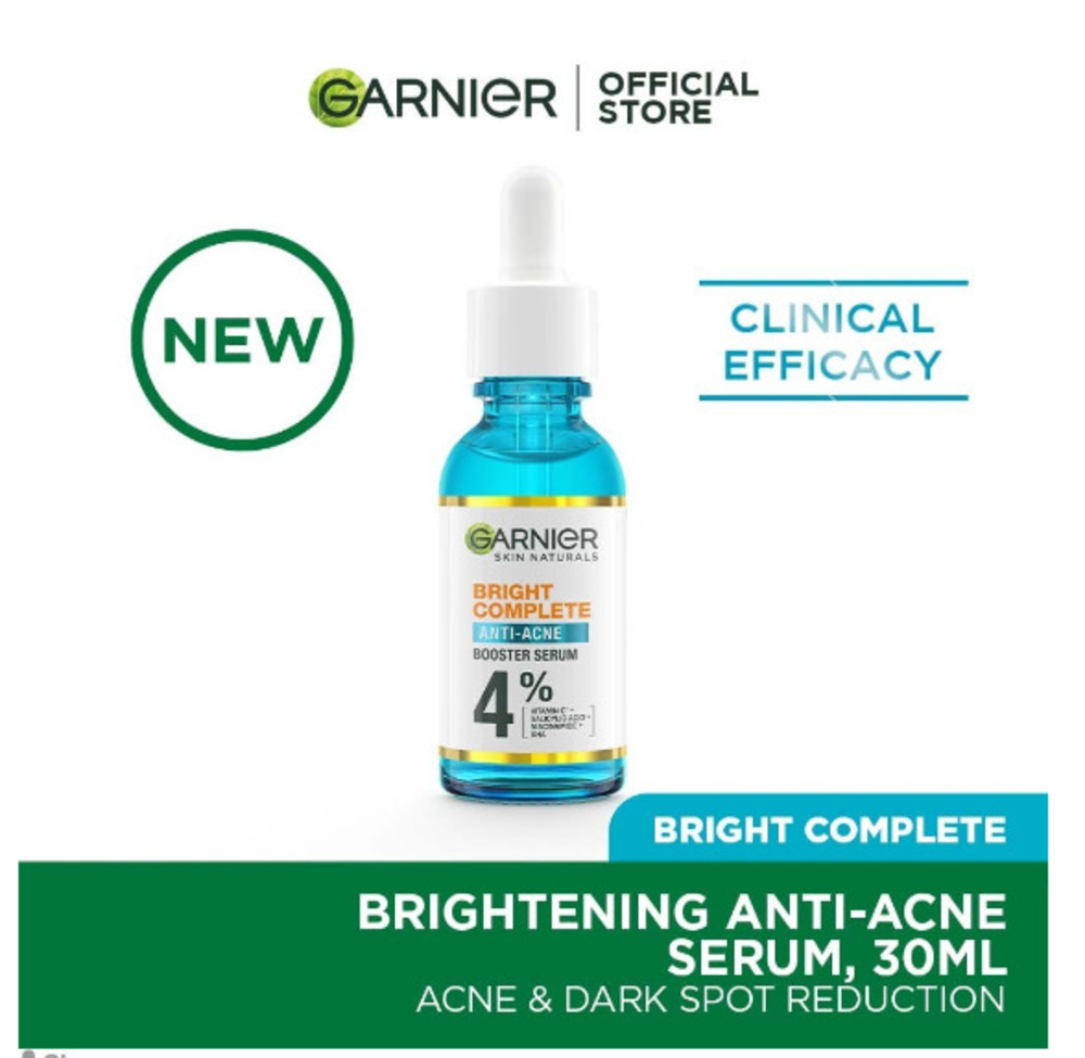 Garnier Skin Naturals Bright Complete Anti-Acne Booster Serum 30ML