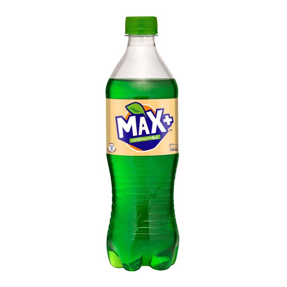 Max Plus Cream Soda Carbonated Soft Drink 500ML