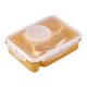 Food Container Lunch Box 4 Comparment Yellow