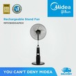 Midea Rechargeable Stand Fan (18") MFS180D0APKH