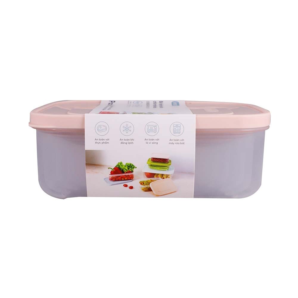 Inochi Hokka Rect Food Container 6PCS HOCN.BO03