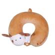 MGOU Memory Cotton U-Shaped Pillow (3D Animal YH-102004) Brown