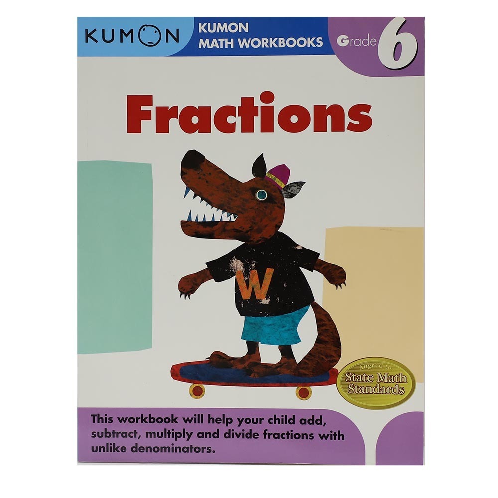 Math Workbks Grade 6 Fraction