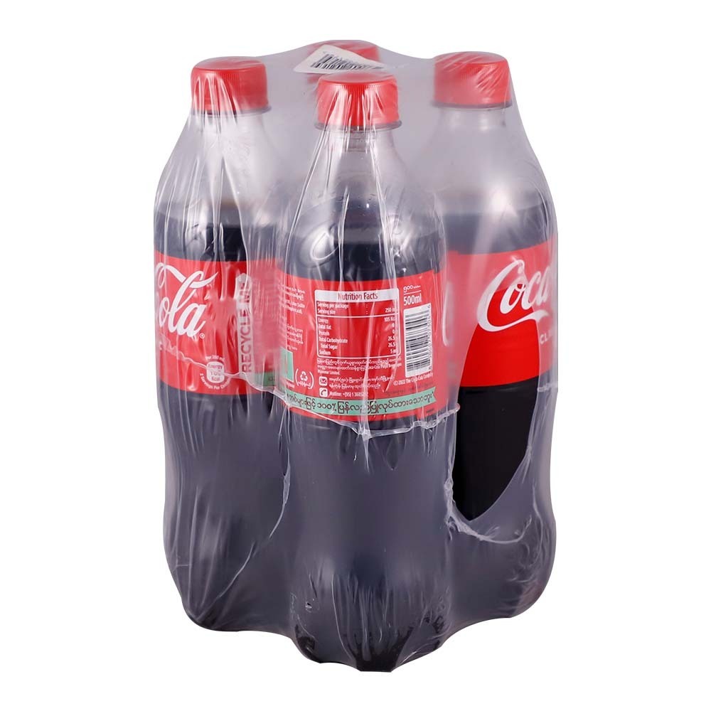 Coca-Cola 500MLx4PCS (PET)