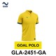 Goal Polo GLA-2451-YG Yellow (Large)