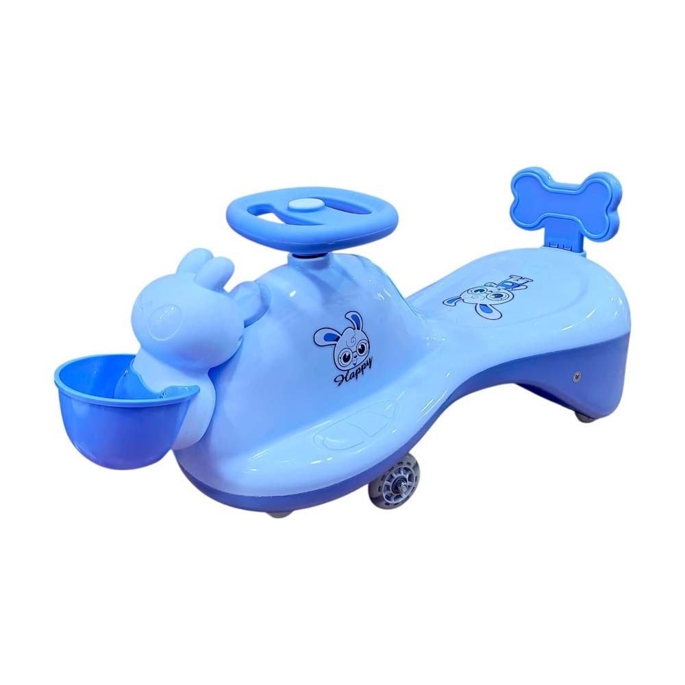 Baby Cele 617-1 Kids Ride-On Swing Car (Rabbit) Blue 11231