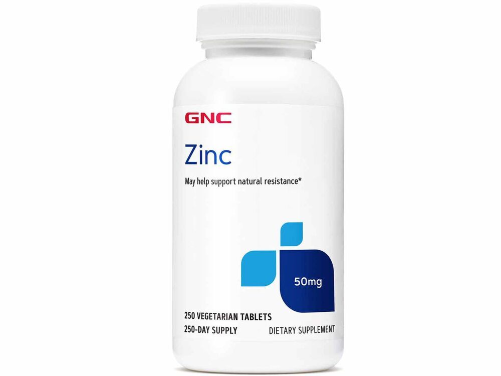 GNC Zinc 50 MG 250Tablets