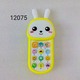 Baby Cele 0521-A Rabbit Shape Telephone 12075 Yellow