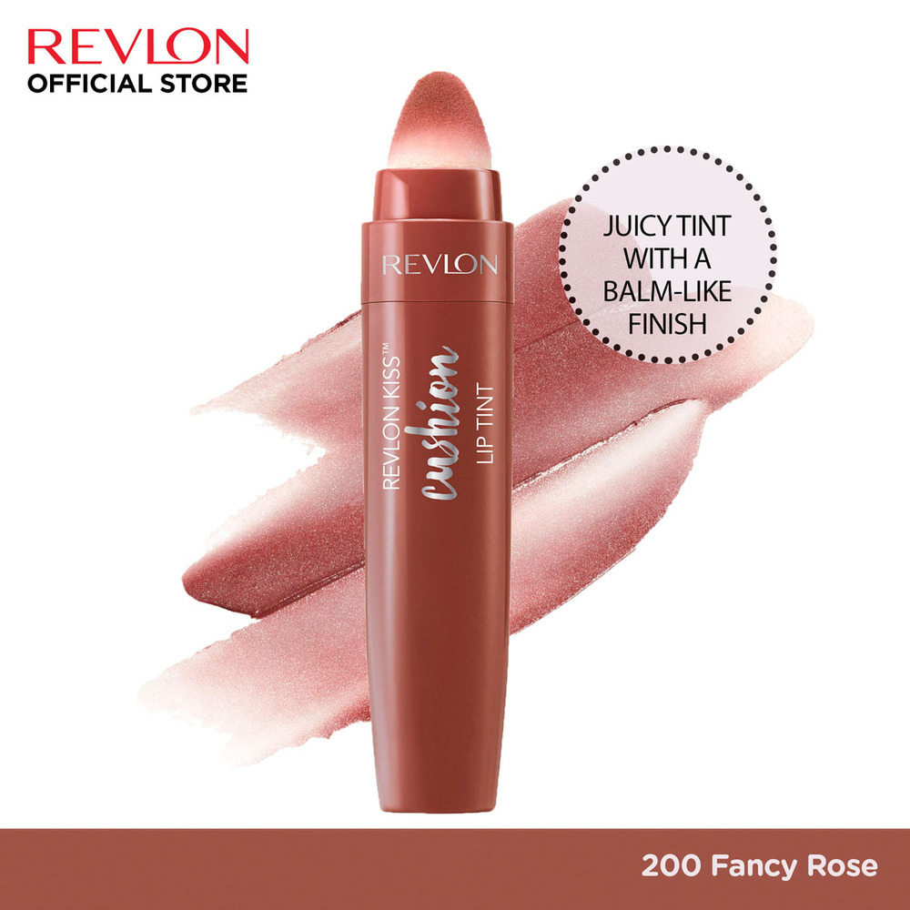 Revlon Kiss Cushion Lip Tint 4.4ML (200 Fancy Rose)