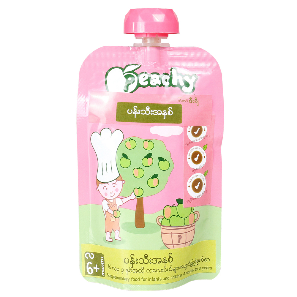 Peachy Apple Puree 100G