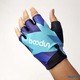 Burtono Fingerless Gel Cycling Gloves FIT-BT-GH2C-Blue-Medium