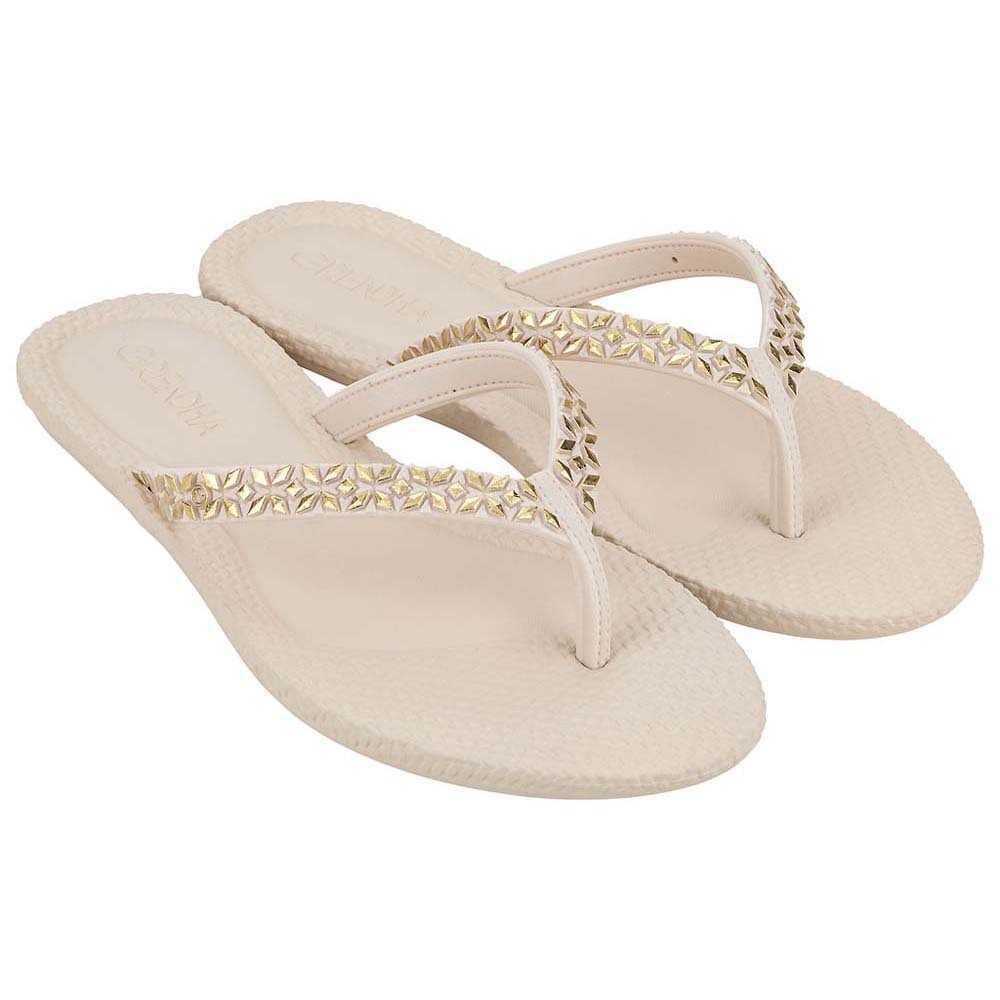 Grendha Todo Dia Rast Ad Flip (No-7) Off White 118976BA19007