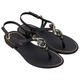 Grendha Harmonia Sand Ad Sandal (No-7) Black
 119084BG46707