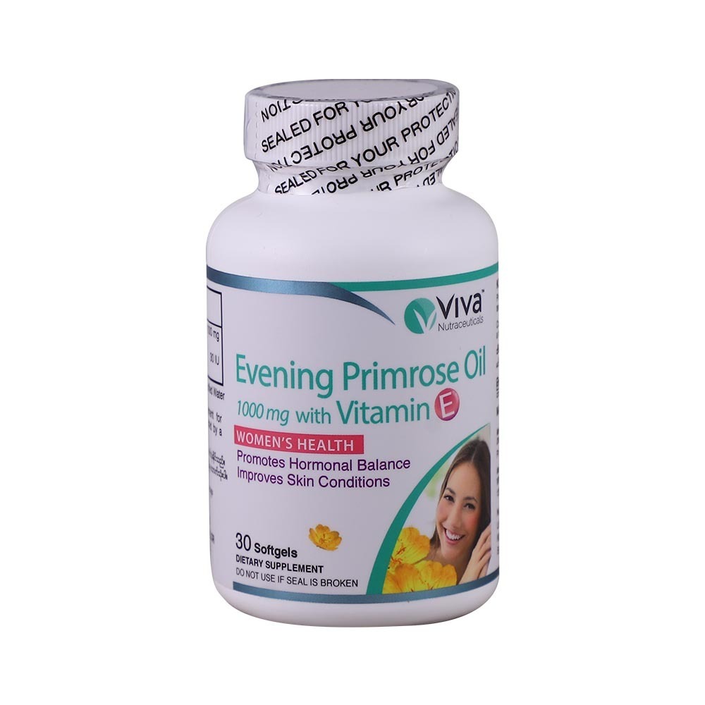 Viva Evening Primrose Oil 1000MG With Vit E 30PCS