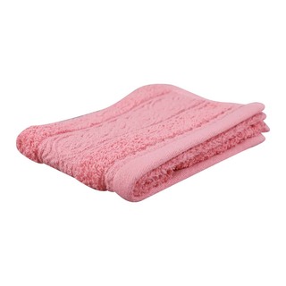 City Selection Face Towel 12X12IN Light Pink