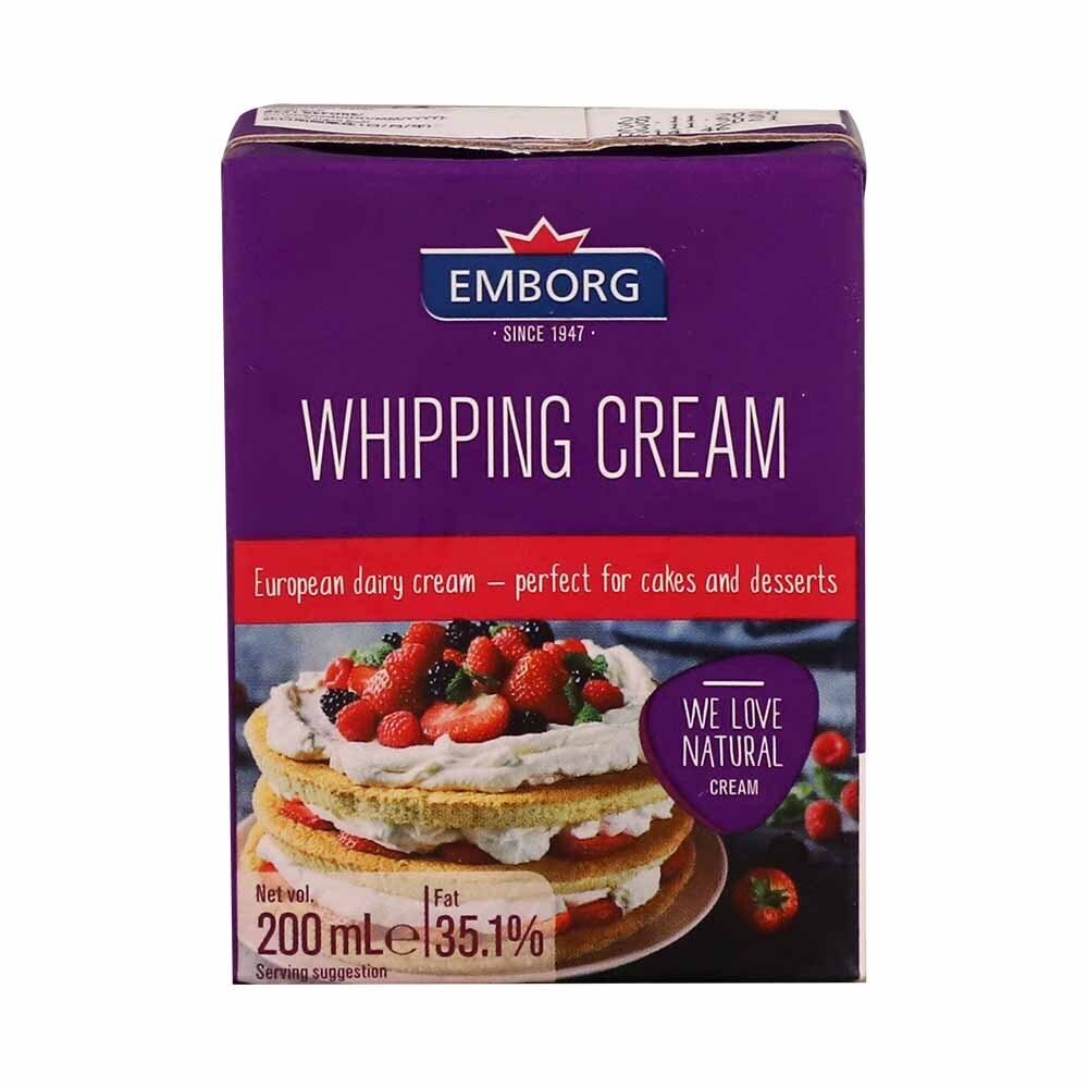 Emborg Uht Whipping Cream 200ML