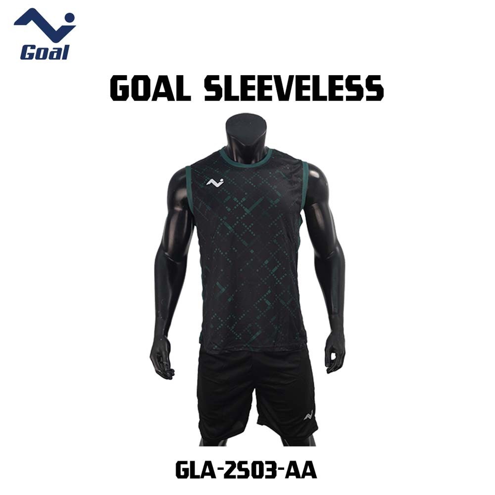 Olympic Goal Sleeveless Jersey GLA-2503 Black XXL