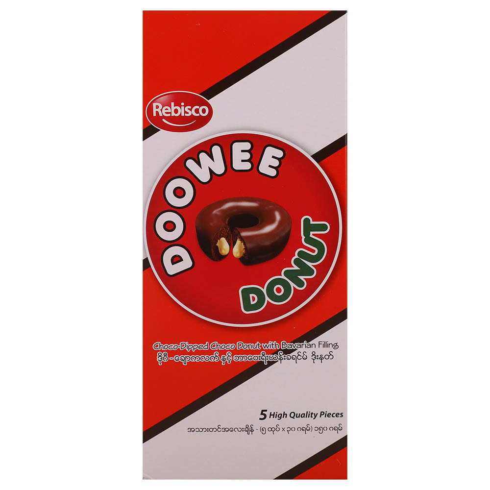 Rebisco Doowee Donut Choco Flavoured 150G