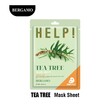 Bergamo Help Tea Tree Mask Sheet 25ML