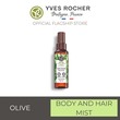 Yves Rocher Body And Hair Mist Olive 100ML Bottle 90429