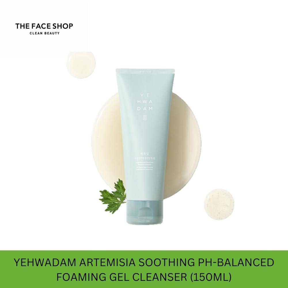 The Face Shop Yehwadam Artemisia Soothing PH-Balanced Foaming Gel Cleanser 8801051465433