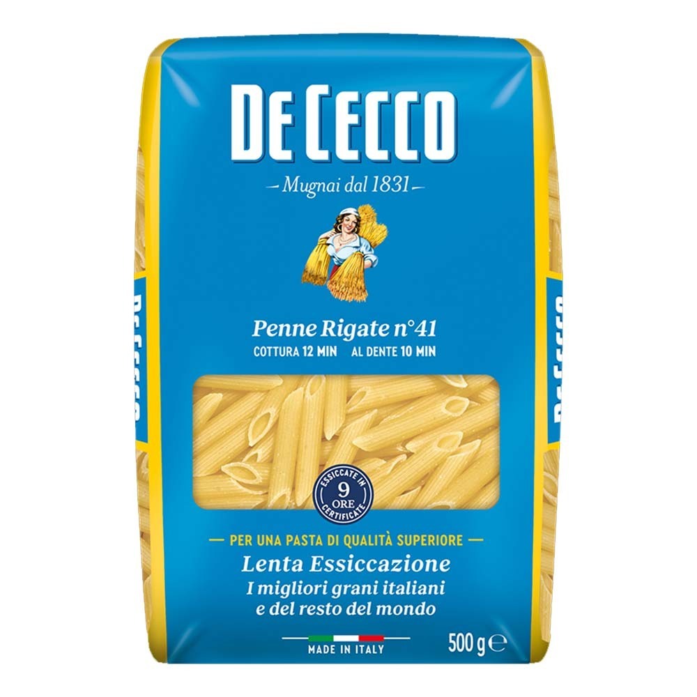 De Cecco Pasta Penne Rigate 500G