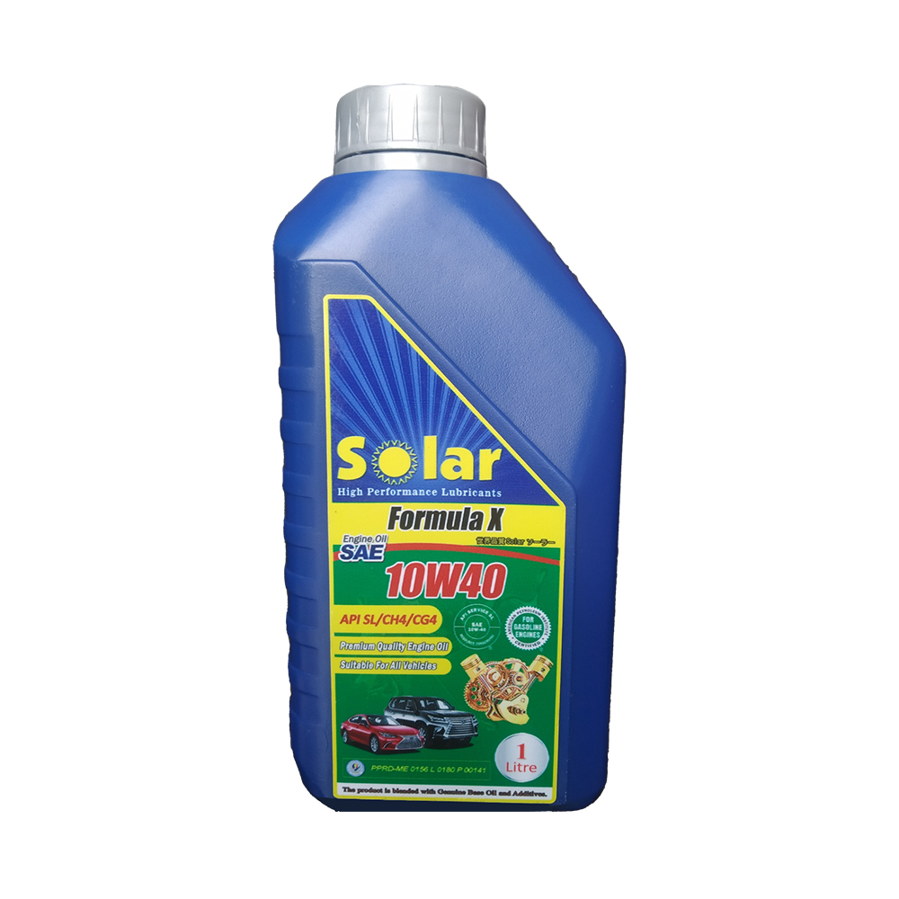 Solar Solar Formula SAE 10W40
SL Engine Oil 1 LTR Blue